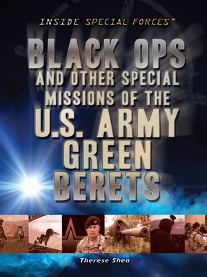 cover image of Black Ops and Other Special Missions of the U.S. Army Green Berets